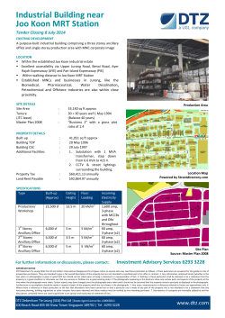 Industrial Building near Joo Koon MRT Station