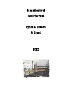 ECE 2 - Lyc&eacute;e Alexandre Dumas