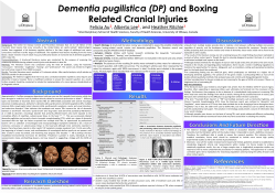 Dementia Pugilistica and Boxing-Related Cranial