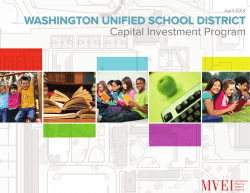 0.0 Introduction - Washington Unified School District