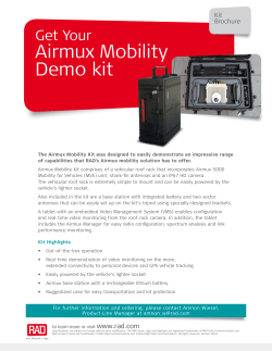 Get Your Airmux Mobility Demo Kit