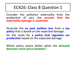 EC426: Class 8 Question 1