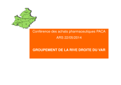 (Microsoft PowerPoint - ACHAT PHARMA 2014 ARS V2.ppt [Mode