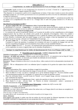 Fiche-outil n&deg; 4 nouvelle fiche Page 1/2 Fiche outil n&deg; 4 &ndash; 2