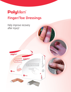 Finger/Toe Dressings