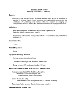 BONE MARROW STUDY Radiology Associates of Clearwater