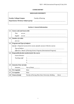 Program Specification