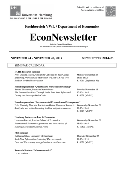 EconNewsletter 2014