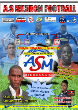 FORMATION ET ORIENTATION