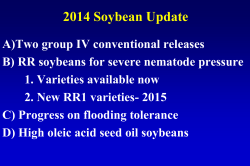 Soybean Variety Update (PDF) - University of Missouri Extension