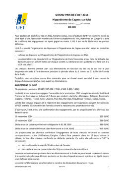 GP UET 2016