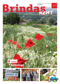 Juin 2014 - Brindas