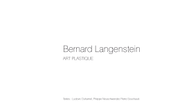 Catalogue Bernard Langenstein