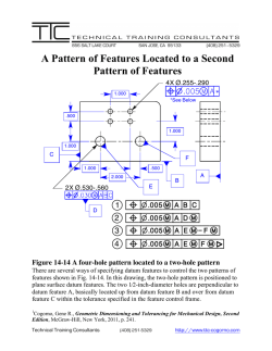 30. Features Located to a Pattern