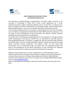Open Postdoctoral Researcher Position on Hybrid