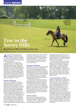 August 2014 Local Rider magazine