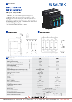 SLP 275 VD 3+1