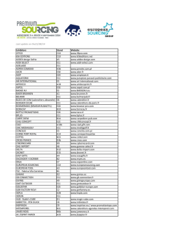 Download the exhibitors list