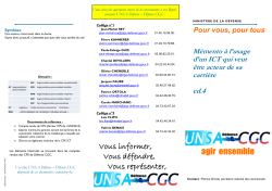 ICT : Mémento 2014