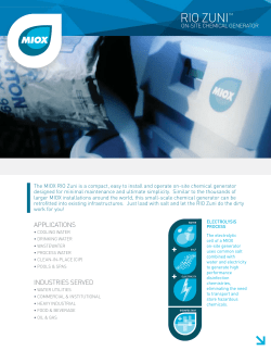 RIO Zuni Product Brochure