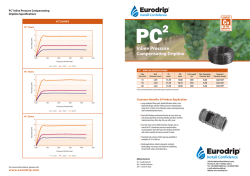 Inline Pressure Compensating Dripline
