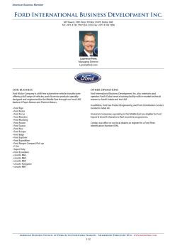 Ford International Business Development Inc.