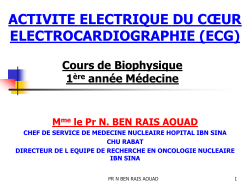 CH 9-ECG Electrocardiographie