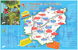 19 balades en Corrèze - Conseil Général de la Corrèze