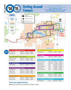 Download campus information in  format