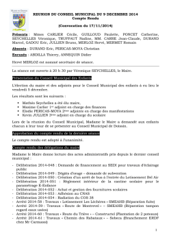 du 9 d&eacute;cembre 2014