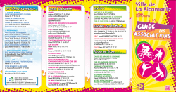 Guide des associations 2014