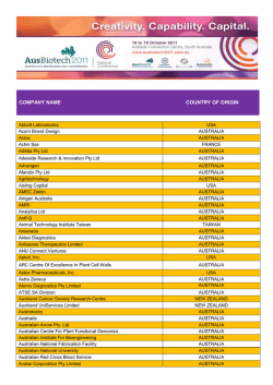 Download list of companies participating at the national conference