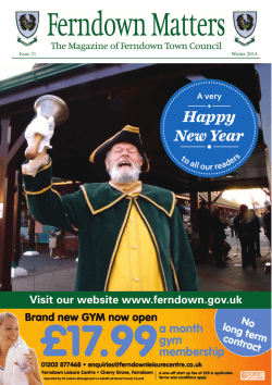 download&hellip; - Ferndown Town Council