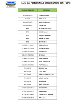 Année scolaire 20002-2003