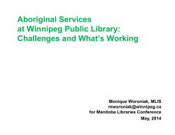 MLC Common Threads? Indigenous Library Services in Public and