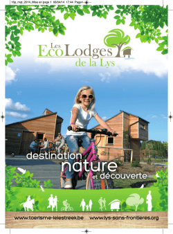 Télécharger le fichier Brochure Ecolodges 2014 (5,88 MB)
