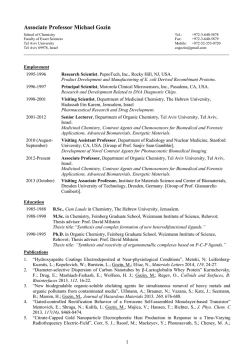 Michael Gozin Resume