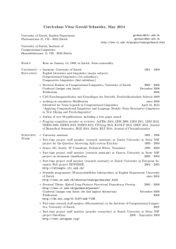CV Gerold Schneider, Mai 2014 (PDF, 152 KB)