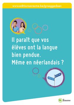 Il para&icirc;t que vos &eacute;l&egrave;ves ont la langue bien pendue