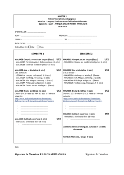 Fiche IP M1 LLER AOI MALGACHE 2014-2015