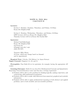 Math 31, Fall 2014 (pdf)