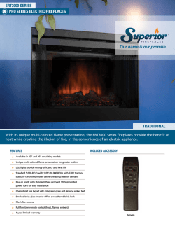 Product Brochure - Superior Fireplaces