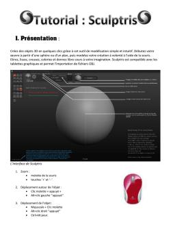 Sculptris (tutorial )