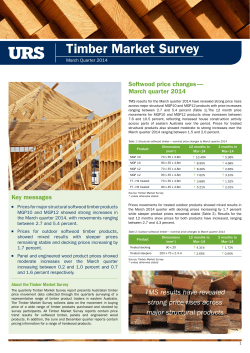 Timber Market Survey