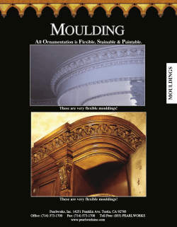 Mouldings - Pearlworks Architectural Details