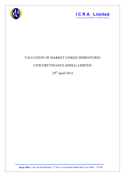 CFIL MLD Valuations 29 April 2014