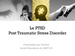 intervention PTSD complet