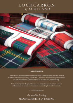 Braeriach Tartan Fabric - Lochcarron of Scotland