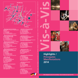 Highlights / Principales Manifestations 2014