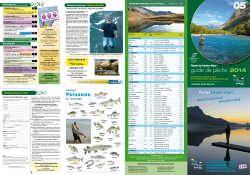 guide de pêche 2014 - Pêche dans les Hautes Alpes